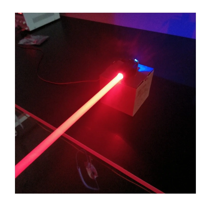 638nm Orange Red 700mw/1200mw Fat Beam Laser Module Coarse Laser Warning Light + Holder + 12V Power Adapter