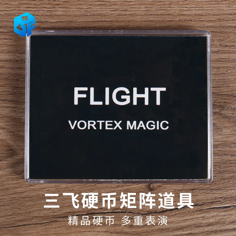 FLIGHT by Michael Afshin & Vortex Magic - Coin Magic Tricks Magician Appear/Vanish Magia Close Up Magic Illusion Props Gimmick