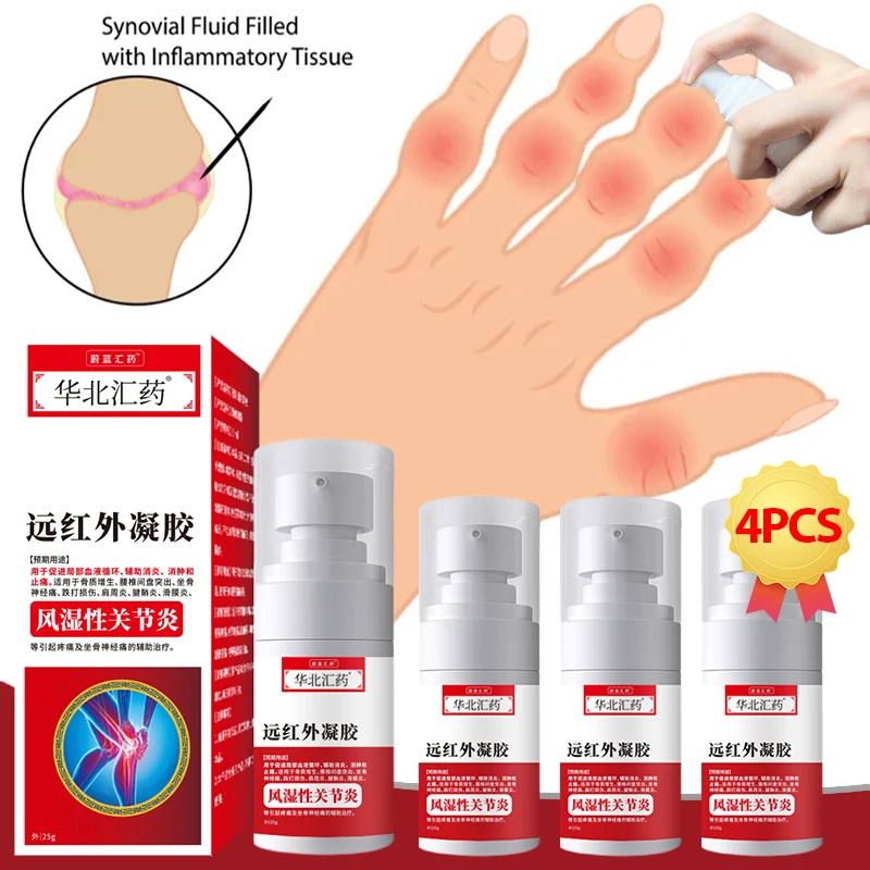 Rheumatoid Arthritis Treatment Gel To Treat Wrist Finger Tendon Sheath Knee Back Pain And Muscle Strain Tenosynovitis Therapy