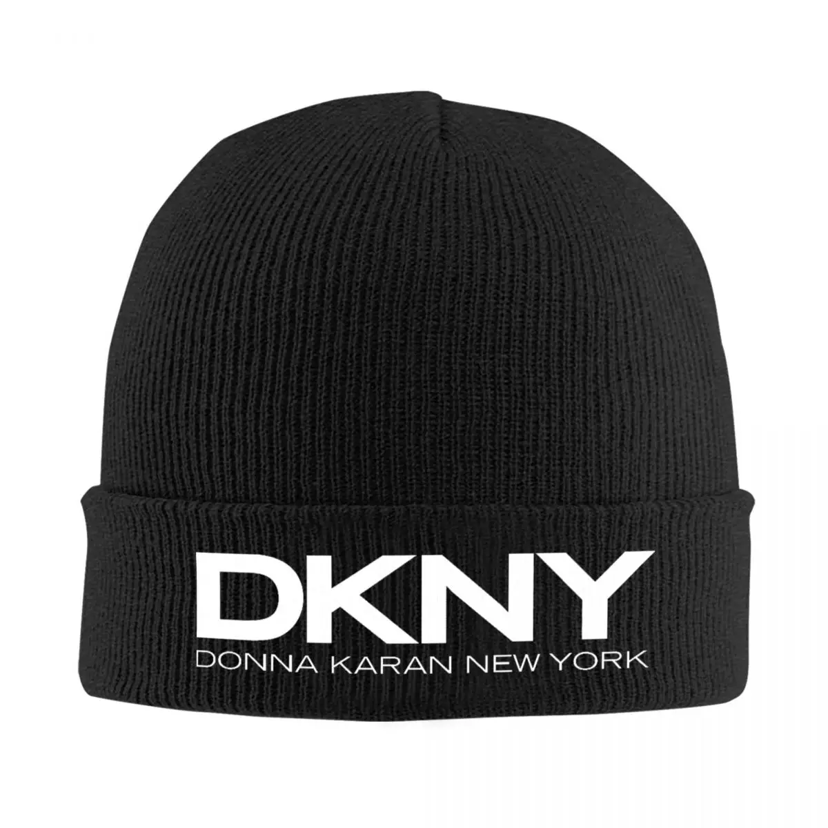 DKNYS-Gorro de malha acrílica para homens e mulheres, boné feminino e masculino, chapéu de peregrino quente, outono e inverno