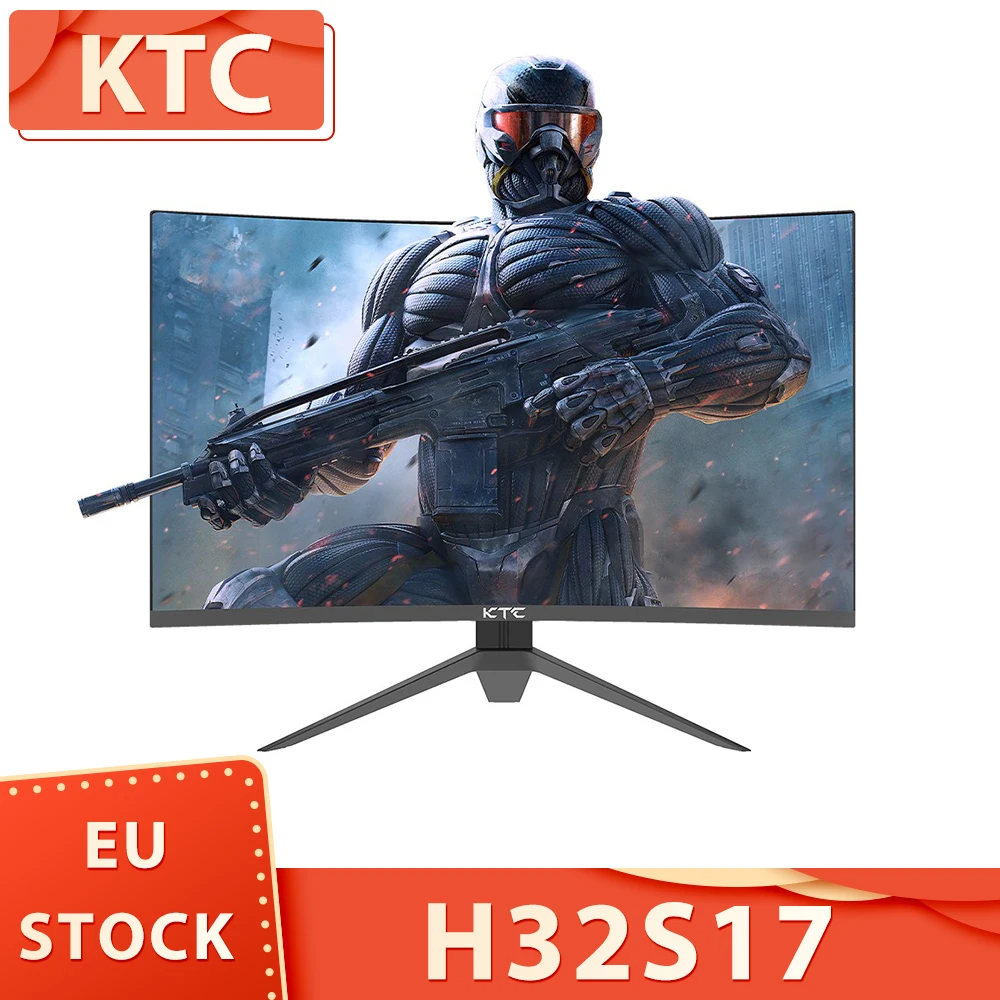 مُراقبة الألعاب KTC H32S17 بحجم 32 بوصة بزاوية منحنية 1500R ودقة QHD 165 هرتز: تقييم شامل لجهاز ipx270