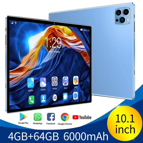 2025 Global BDF Android 13 Android Tablet 4GB + 64GB HD Pantalla táctil Tarjeta dual WIFI 6000mAh Batería Octa Core