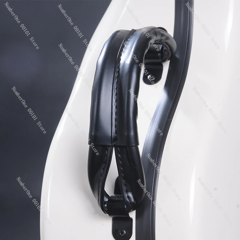 39 Inch Classical Guitar Case, FRP Bright Spray Paint, Fashion High-End Waterproof Anti-Collision, Luxury Piano Case