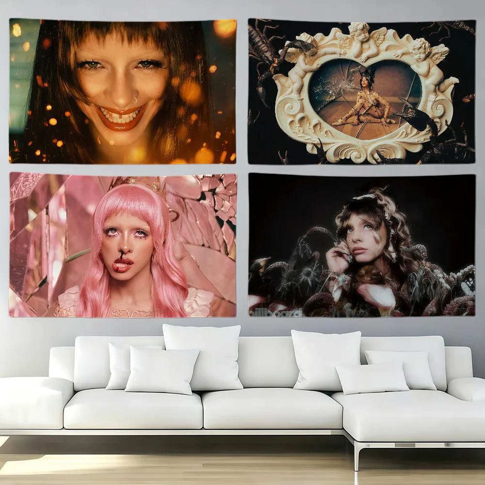 singer-melanie martinez hades flag Party Club Outdoor Interior Wall Decoration Banner Fans Gift Print Decor flag