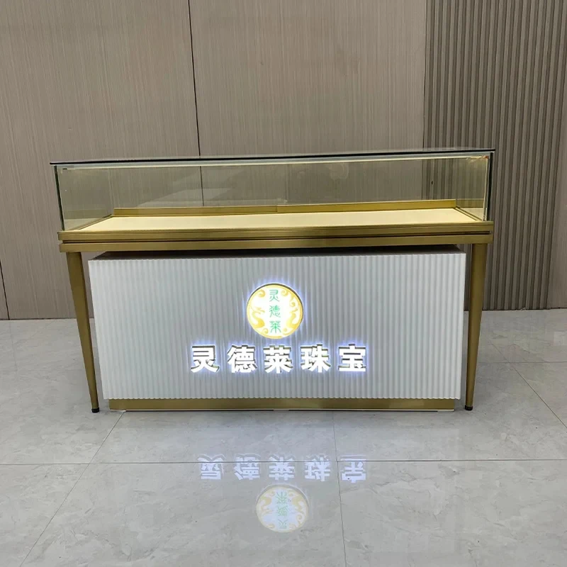 

Customize.Hongzhan Factory Supply LED Lockable Glasses Display Showcase Sunglasses Display Rack Perfume Watch Retail Display