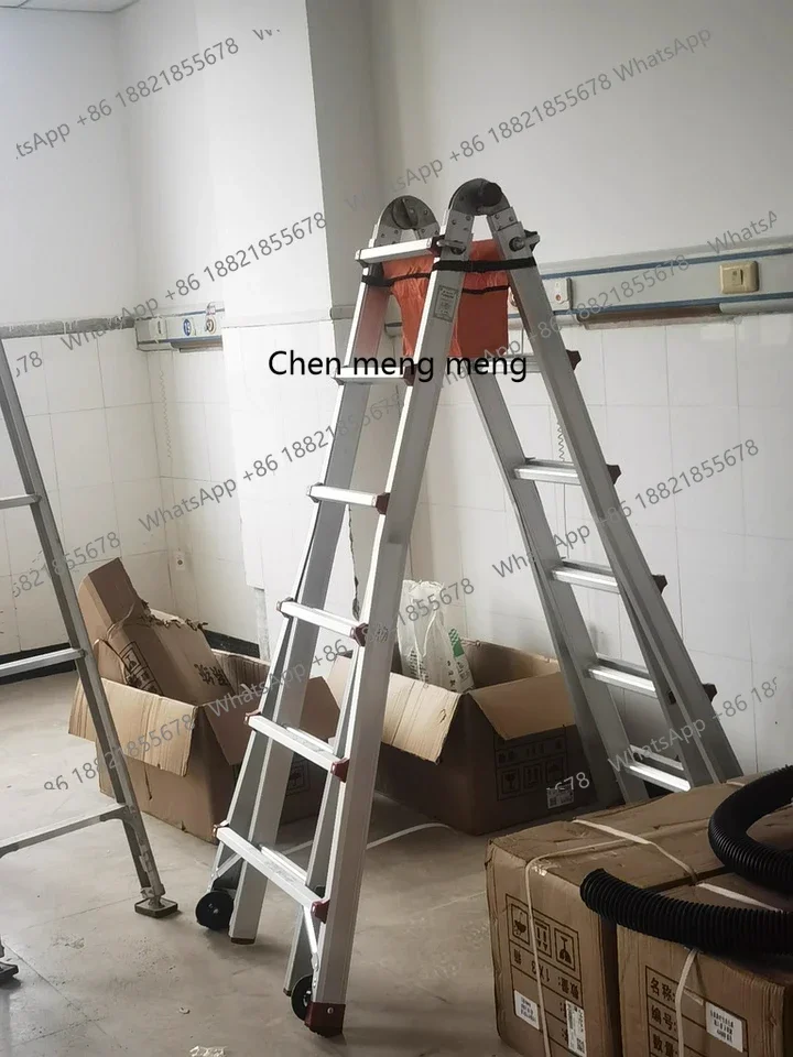 New arrive Aluminum Ladder Extension Folding Multi Purpose Lightweight Portable For Home Maintenance Industrial Repair Work