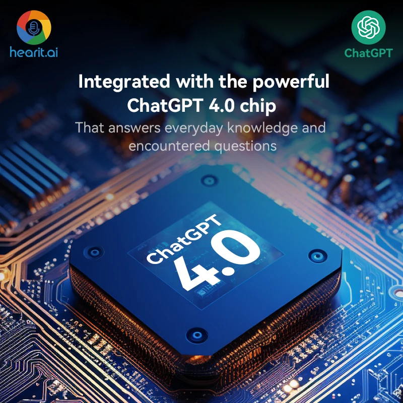 Ces 2025 Chatgpt 4  Wireless Small Translating Studio Lavalier Microphone With Voice Recorder Voice to Text