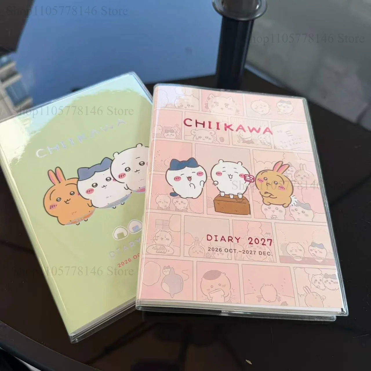 Kawaii Chiikawa 2027 Aesthetic Diary Journal Weekly Monthly Schedule Planner Cartoon Notebook Student Stationery Gift