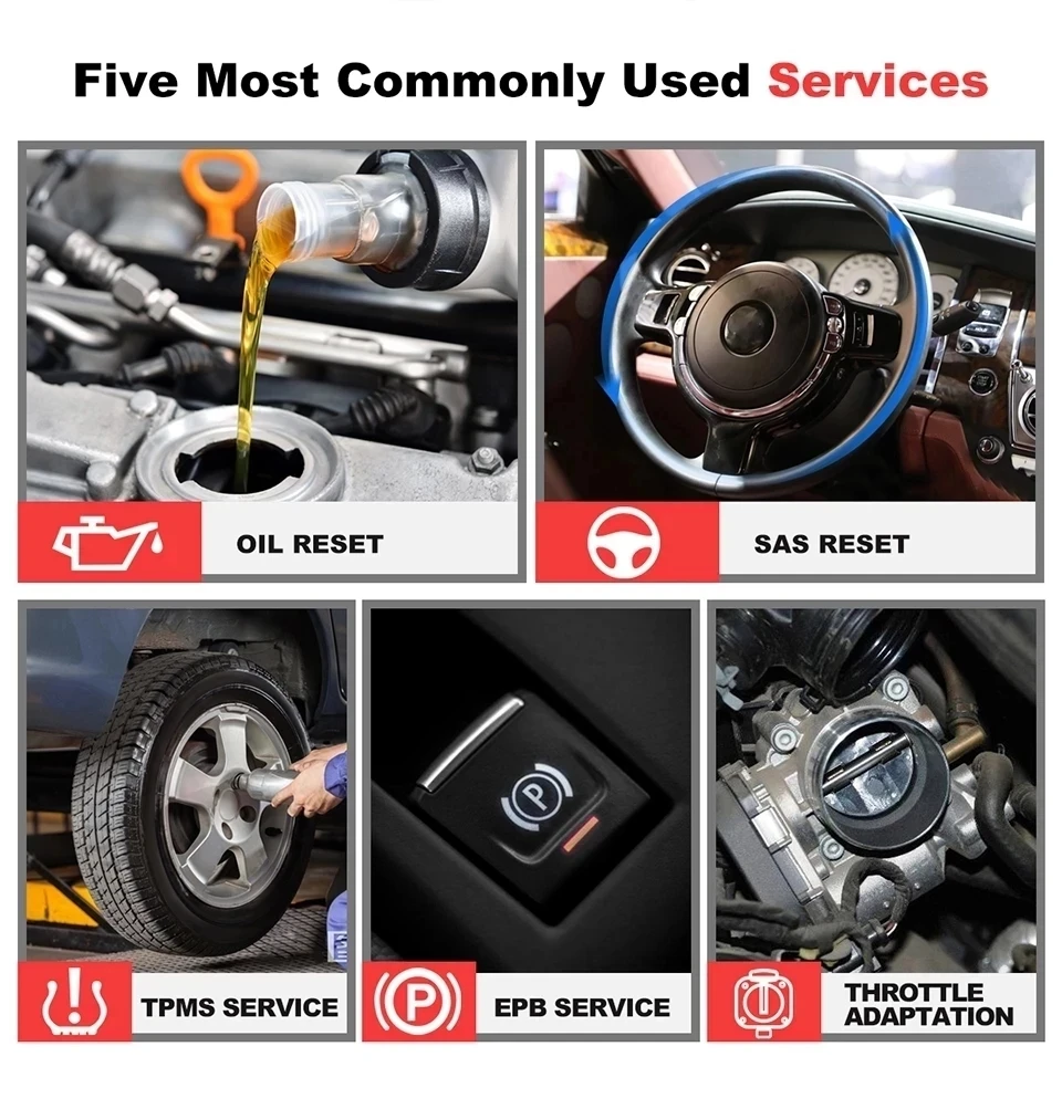 Lector de códigos X431 CRP129X OBD2 Scanner Creader 129X OBDII Lector de códigos de escáner automotriz