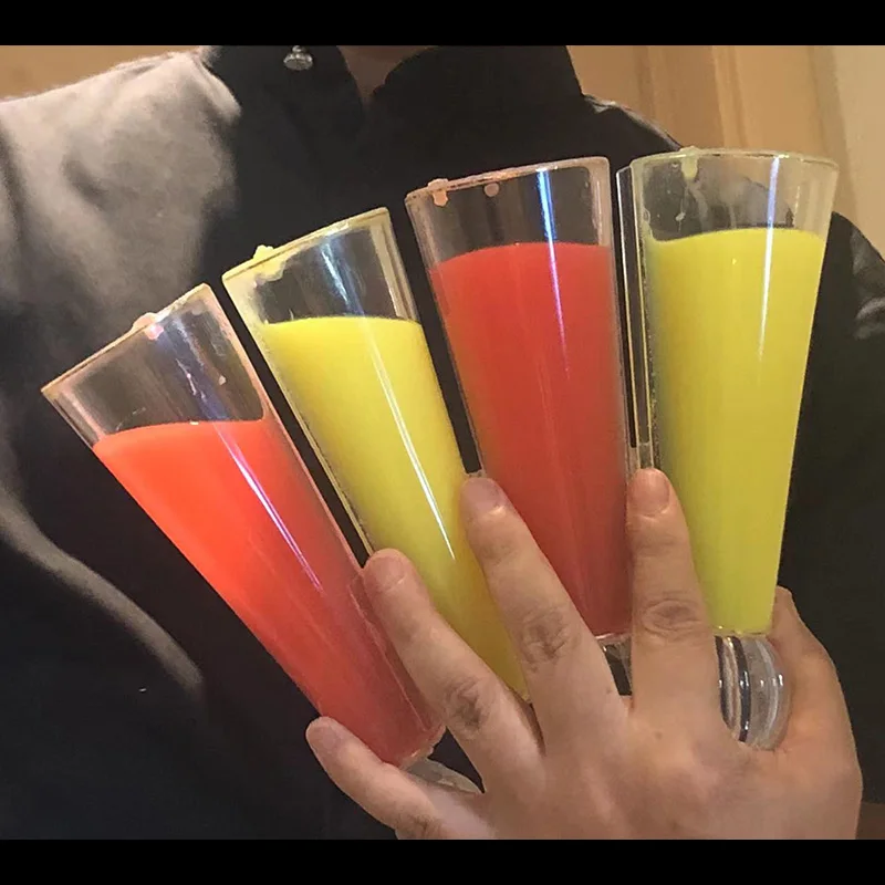 Multiplying Collins Glass by J.C Magic Tricks Drinks Appear Vanish From Silk Magia Magician Stage Illusions Gimmicks Magie Props