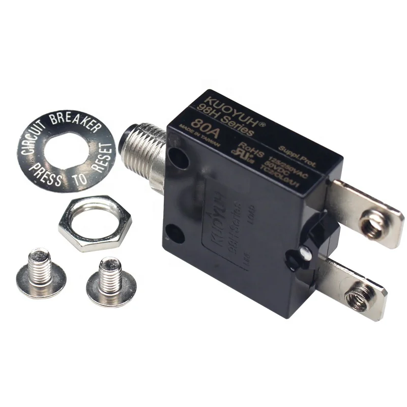 KUOYUH 98H Series Mini Circuit Breaker 40A-80A Breaking Capacity  Certified for Residential Commercial Electrical Protection