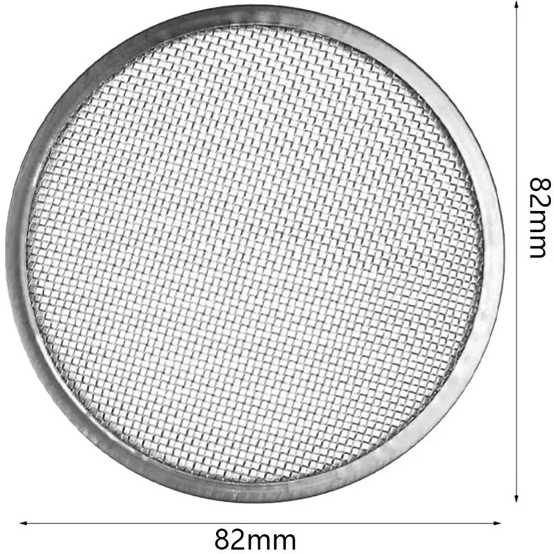 DT39 8 Pack Sprouting Screen Lids, Stainless Steel Mesh Lid for 86mm Regular Mouth Jar, Sprouting Jar Kit
