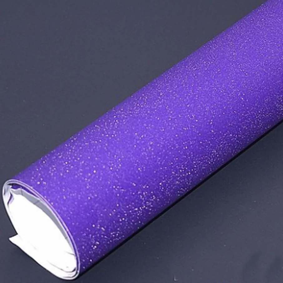 Car Styling Purple Glitter Diamond Vinyl Films Wrap For Car Body Car Sticker Auto decoration motorcycle decal 6 sizes for choice