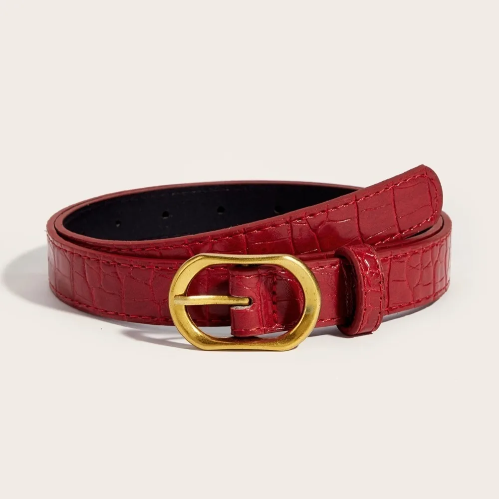 

Fashion PU Leather Waistband Simple Luxury Waistband Belts Versatile Casual Women's Belt Women