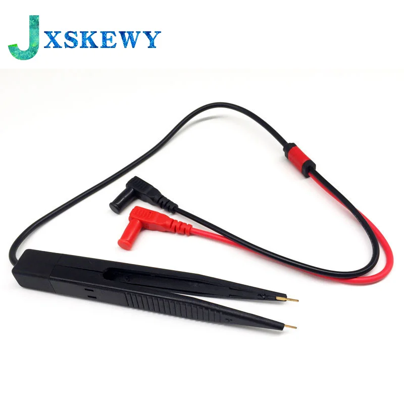 SMD SMT Meetsnoeren Chip Component LCR Testing Tool Multimeter Tester Clip Meter Pen Lead Sonde Pincet Condensator Weerstand