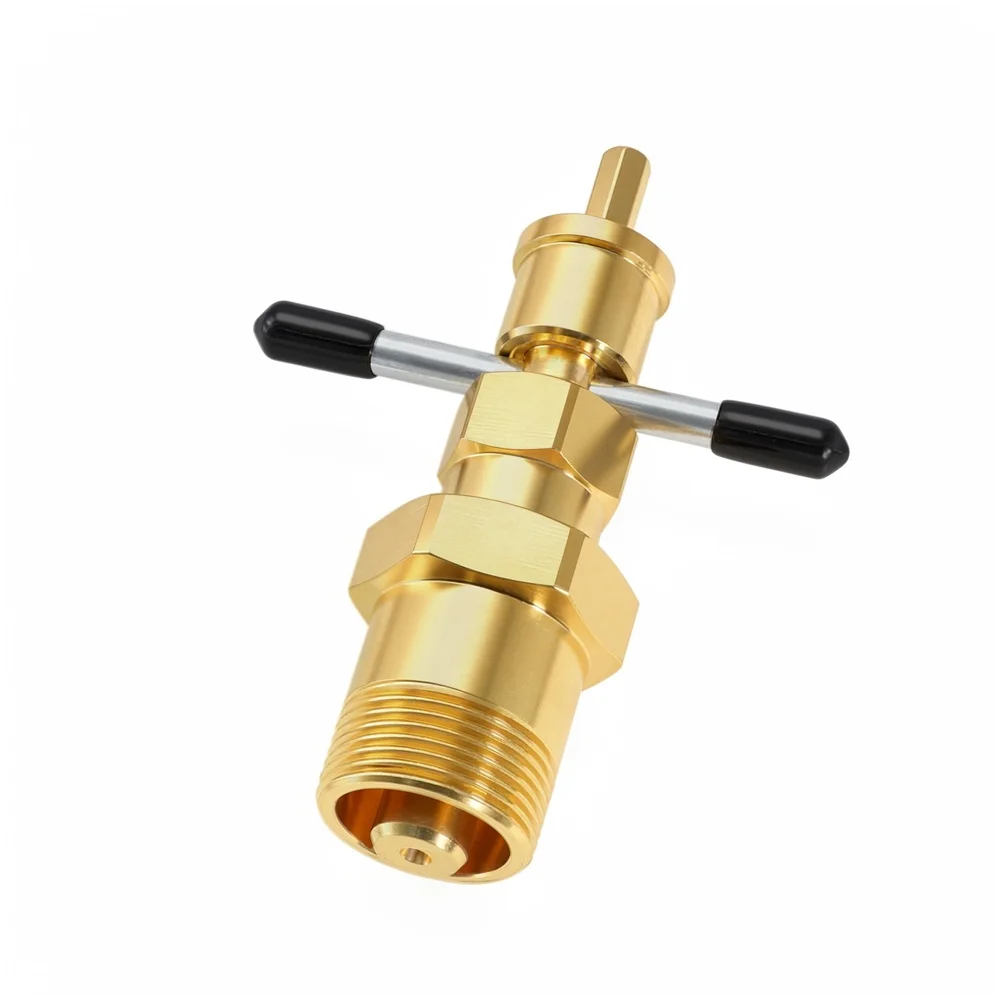 Heavy-duty Iron Copper Plated Tool Copper for flare Nut Wrench Solid Brass Construction Precision Olive Extraction