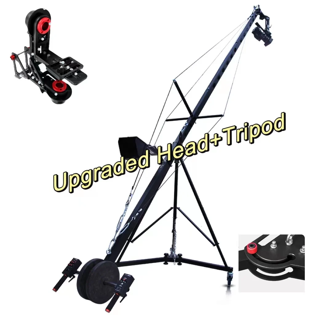 8-15m Large Professional Powerful Camera Jib Crane For Video Jib Camera Crane For Sale