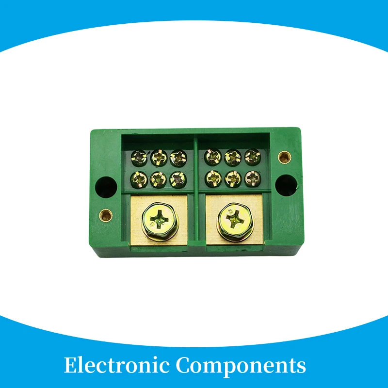Wire Terminal Box Single Phase 2-IN 6/8-OUT FJ6/JHD Household Wire Connector Terminal Block