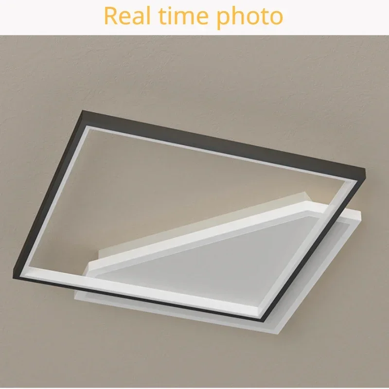 SANDYHA Modern Nordic Ceiling Light Simple Style Bedroom Parlor Lamp LED Fixture Home Decor Perfect for Living Room and Bedroom