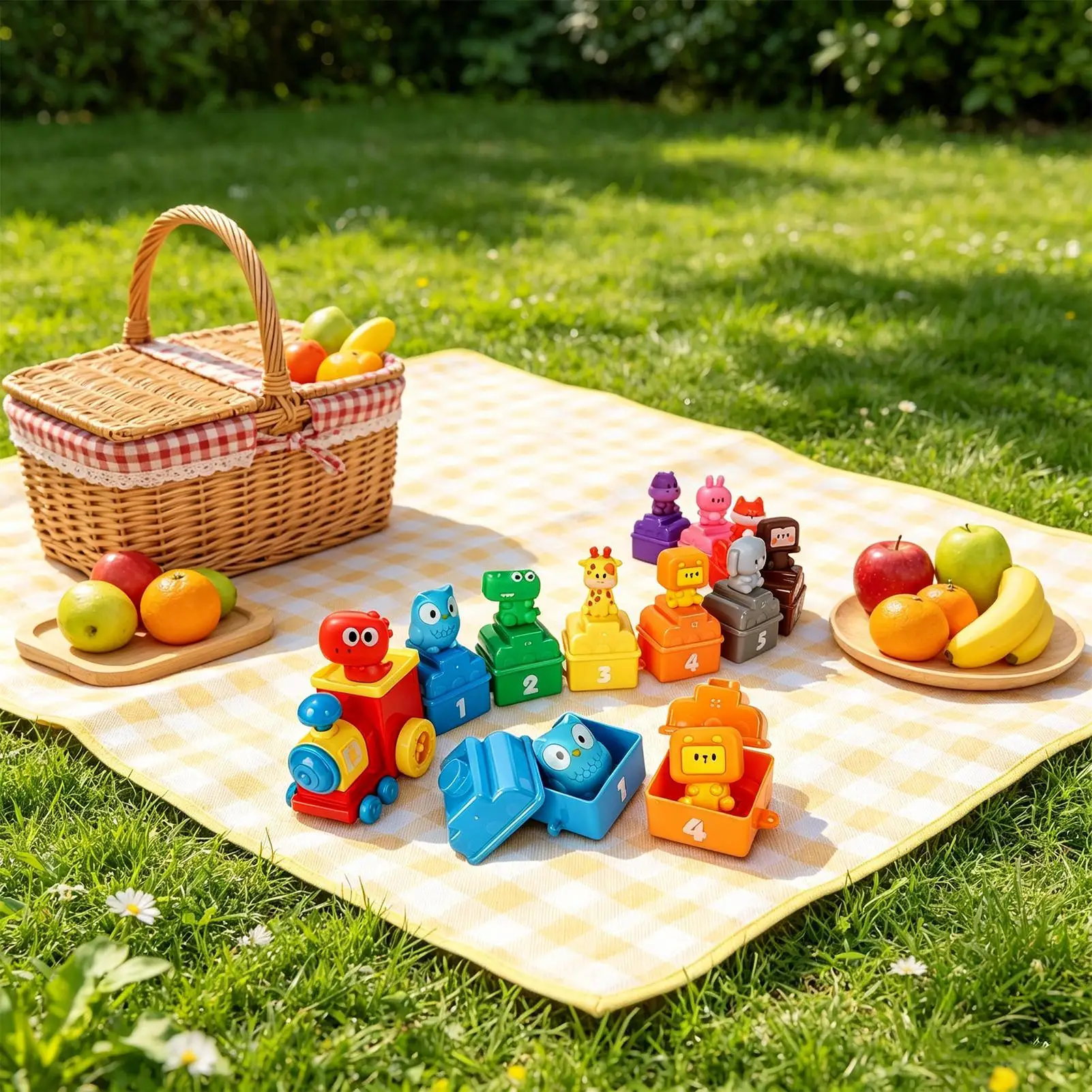 

Train Toys Interactive Learning Color Match Counting Matching & Sorting Toys For Home Bedroom Preschool Daycare Playroom Travel