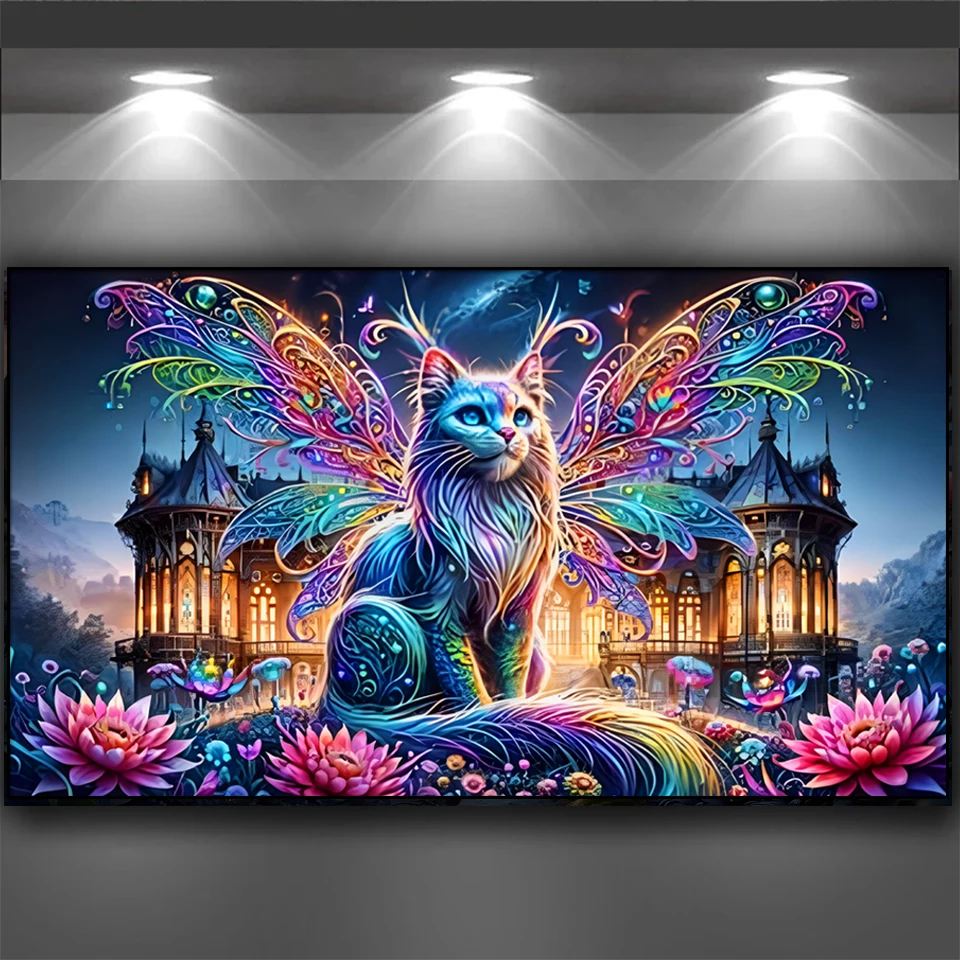 Butterfly Cat Diamo…