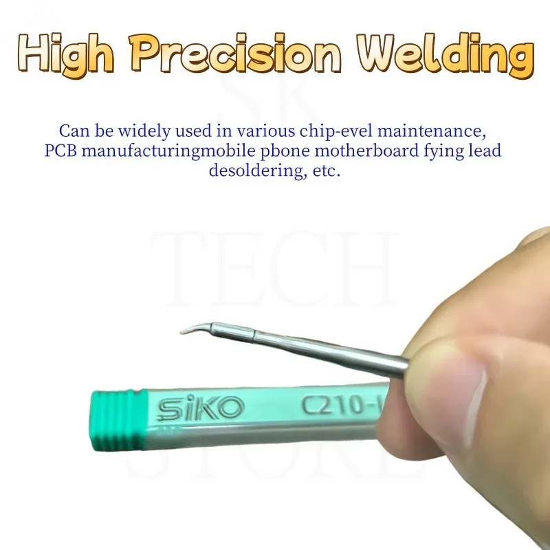 

Оригинальные интегрированные паяльные жала серии C210 и нагревательный сердечник, эффективное восстановление температуры теплопроводности для T26 T210