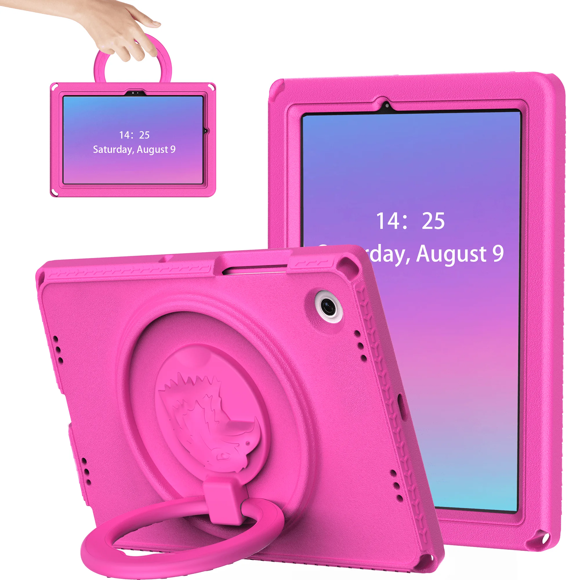 

Kids Case for Samsung Tab A8 10.5-Inch X200/X205/207 Tab A9 8.7"X110/X115N A7 Little 8.7"T220 T225 T227/T290 with Handle Stand