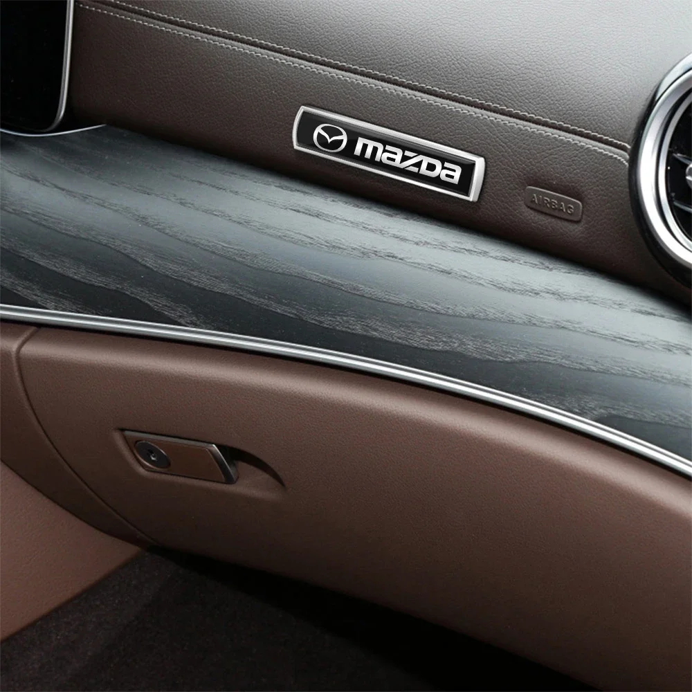 Zinc Alloy Emblem Body Side Decor Decal for Mazda CX-5 3 6 CX-30 CX-60 CX-90 Axela Atenza MX-5 CX-3 CX-7 2 5 Car Goods