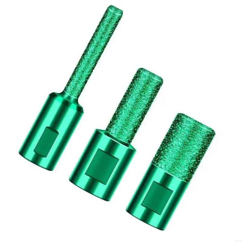 E15A Professional Trimming Bit for Angle Grinders, Stone Splicing Straight Bit Vaccum Brazed Diamond Core Drill Bits