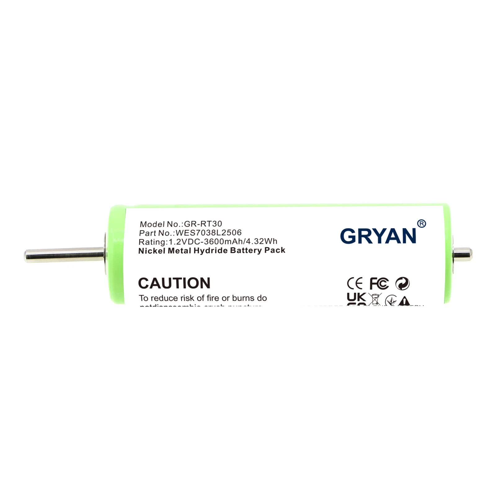3600mAh Battery for Panasonic   ERGC 70 ER GC 70 ERCA70 ER224 EW1211 ES-SV41 EW-1211 EW1211w W805 W835 W845 DentaCare EW-1211