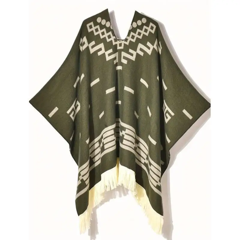 

oulder Wrap Sle Travel Theme Men's Photoaphy 2026 Cross Border Denim Sle Knitted Sweater Collar Nine Sve Length