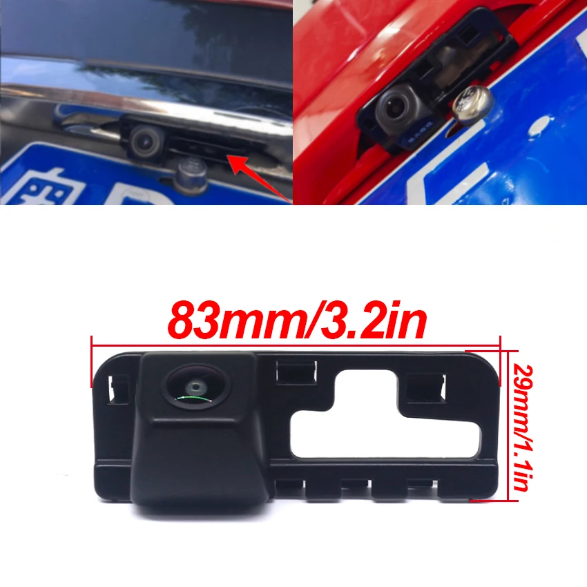 Special car Fish Eyes Night Vision Waterproof Car Reversing Back Up Camera CCD HD For Honda Civic FA FG FK FN FD 2006~2010 2011