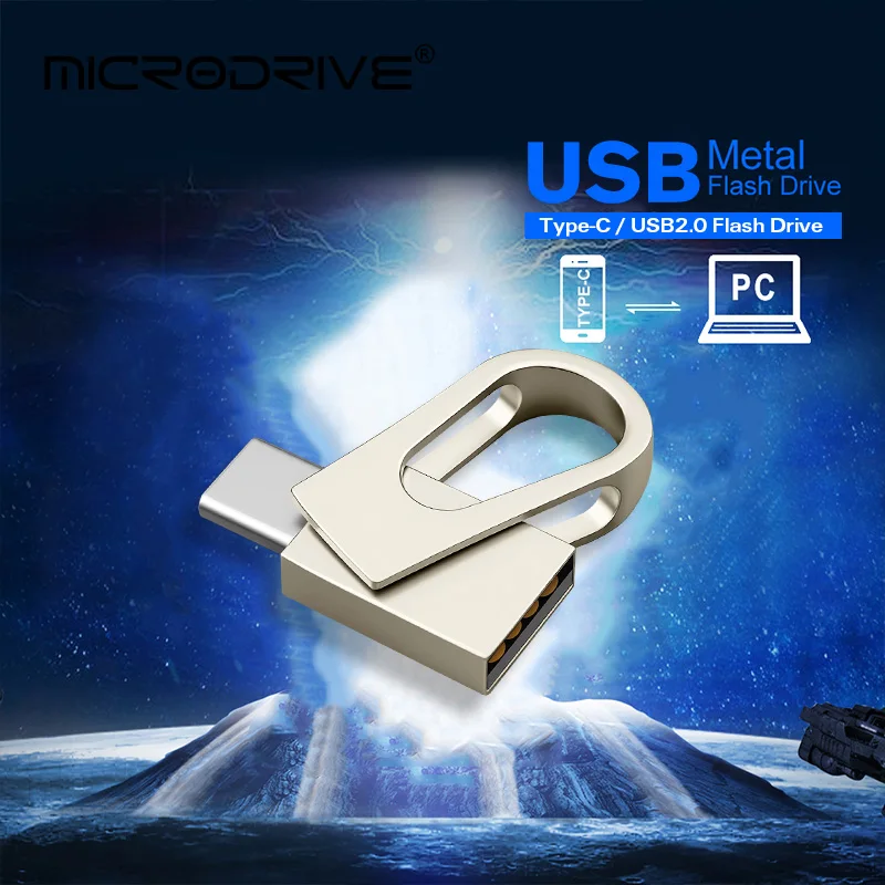 mini USB Flash Drive 16GB 32GB 64GB 128GB 2565GB for TYPE-C PC High Speed USB Flash Drive 128GB USB 2.0 TYPE-C 32GB 64GB