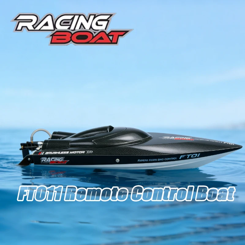 Ft011 Ultra Large Remote Control Boat 2.4g Brushless Electric Boat Model Competition Electric Remote Control Speedboat Toy Gifts