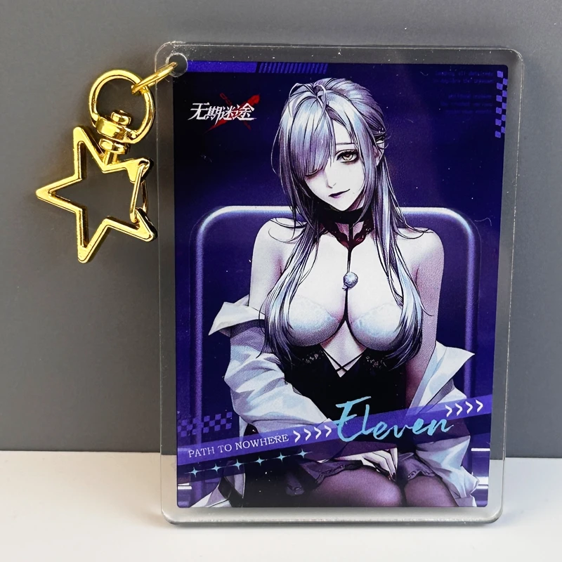 

Anime Path To Nowhere Eleven Cabernet Shalom Cosplay Keychain High Appearance Level Exquisite Delicacy Pendant Decorate Cute