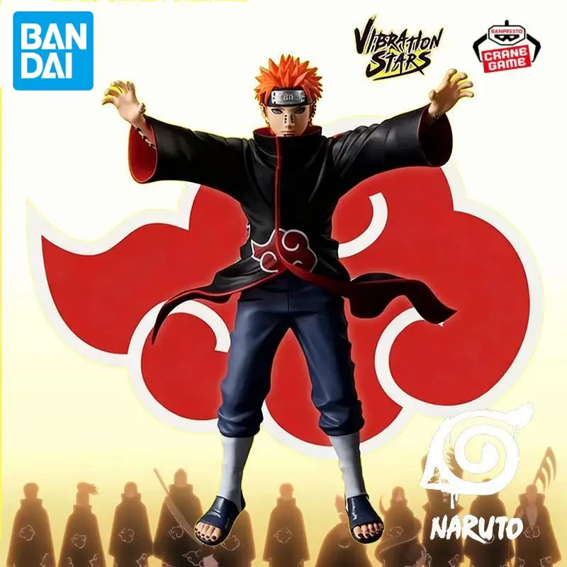 

In Stock Bandai Original Naruto Pain Anime Figures Action Models Cartoon Dolls Desktop Toys Pvc Decor Ornaments Festival Gifts