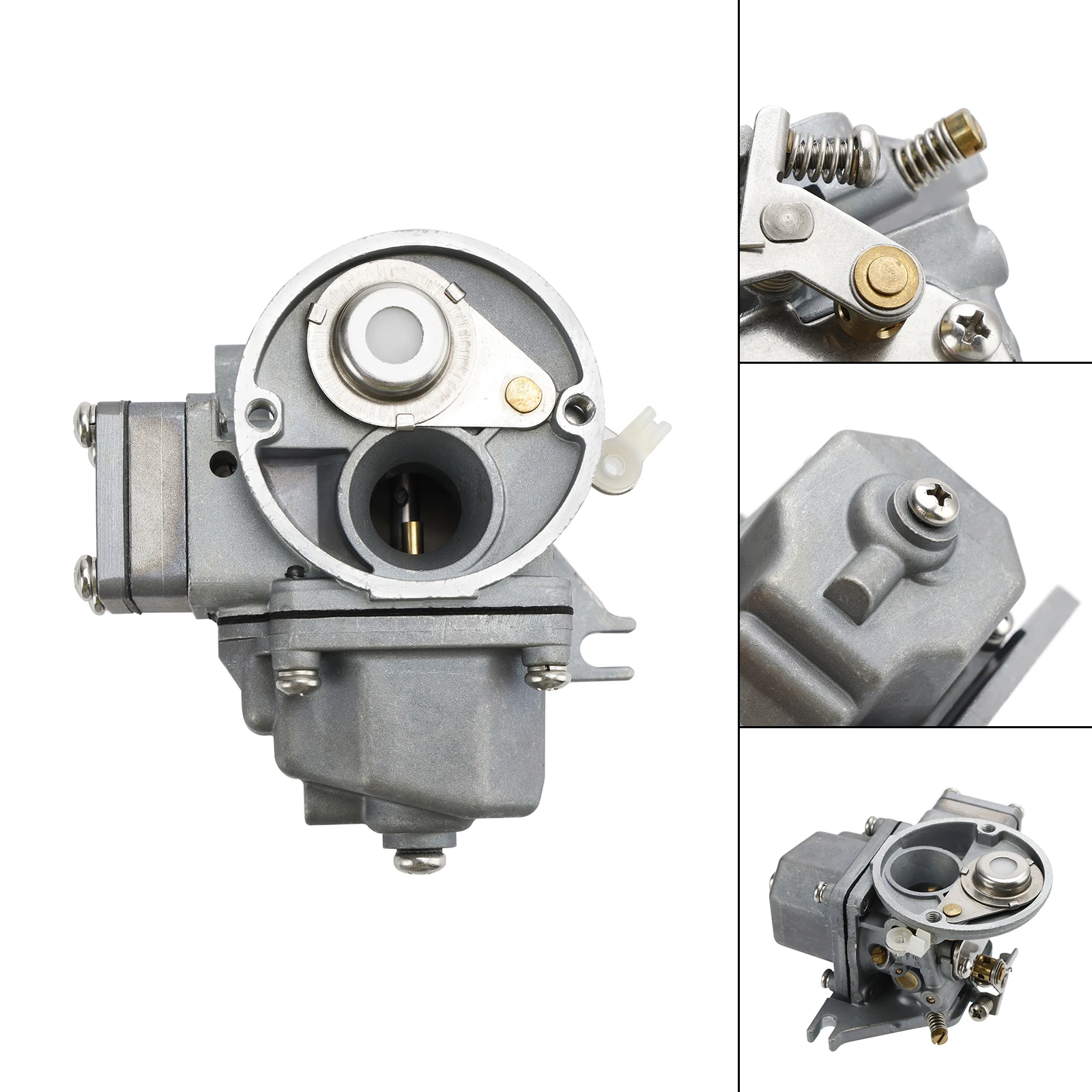 

Topteng Outboard Engine Carburetor Carb fit for Yamaha 2 Stroke 4HP 5HP 6E0-14301-05