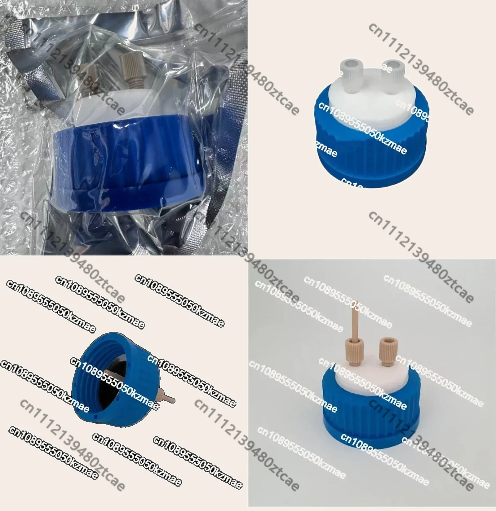 Suitable for Mobile Phase Solvent Caps with PEEK Head High Performance Liquid Reagent Caps GL45