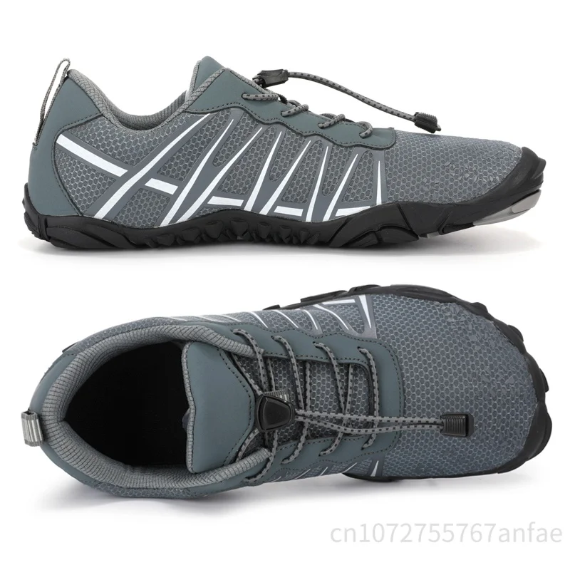 Women Men Water Shoes Upstream Wading Swimming Barefoot Five Fingers Aqua Shoes Beach Seaside Fitness Unisex Sneakers Anti-Slip