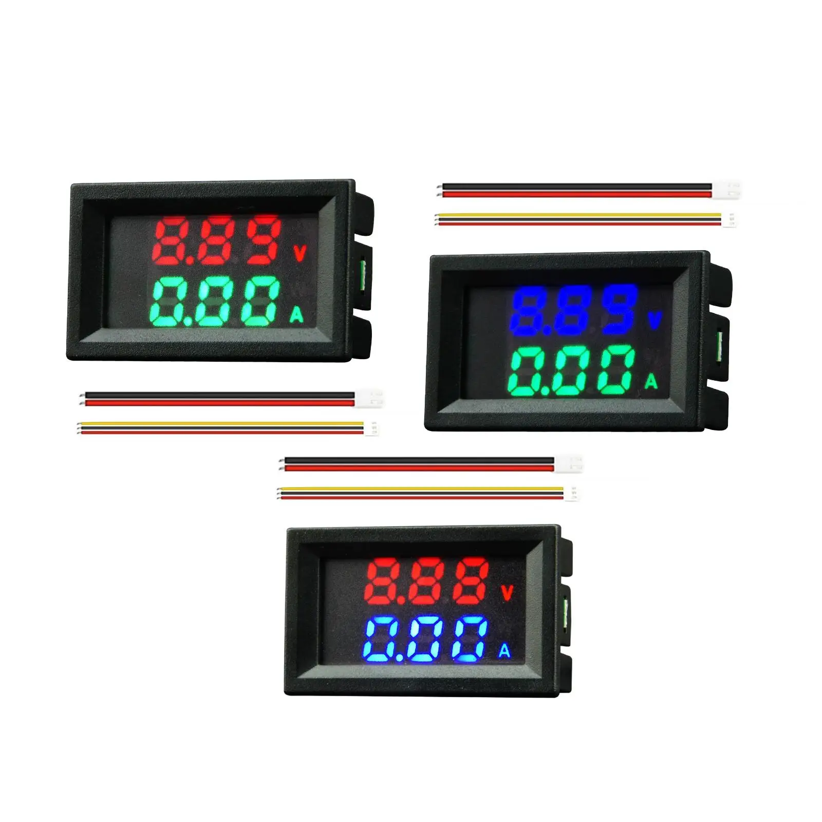 Digitales Voltmeter Amperemeter DC 100V 10A Amp Dual LED Display Panel DC4~30V Auto Strom Monitor Tester Mini DC Digital Multimeter