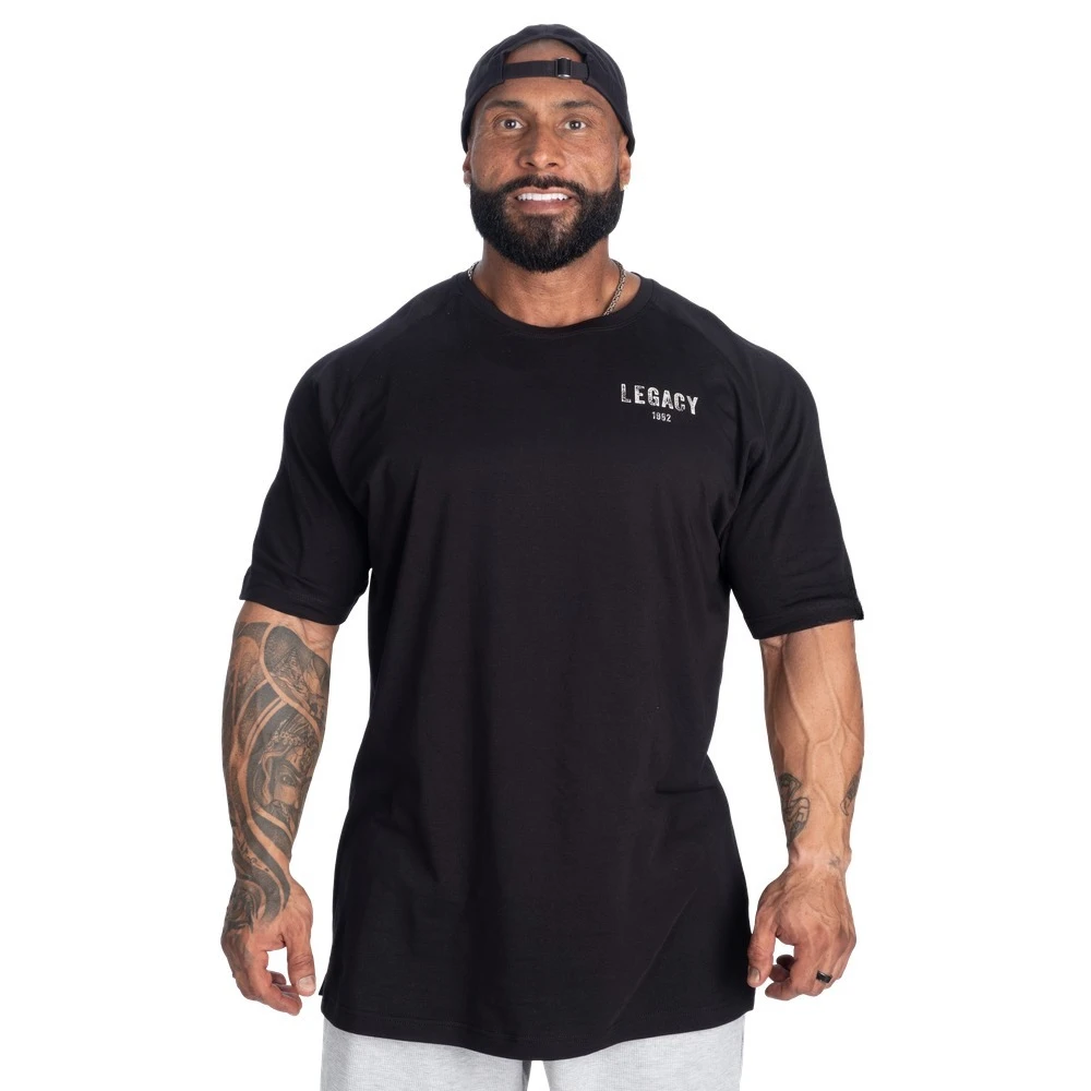 Better Bodies 1982 Raglan Classic Tee _ Classic Fit Training Tee - Better Bodies _ Perfect for Bodybuilders & Powerlifters