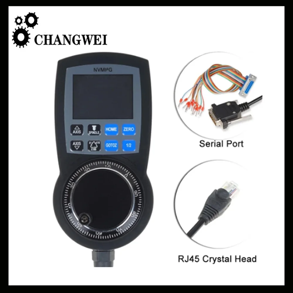 

New Mach3 MPG CNC 6-axis digital display electronic handwheel engraving machine NVMPG manual pulse generator