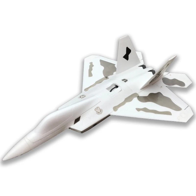 F22 Raptor 64mm kanałowy EPO Model samolotu zdalnie sterowanego samolotu dorosłych myśliwców kompatybilny z pchnięciem lędźwiowym Super duży