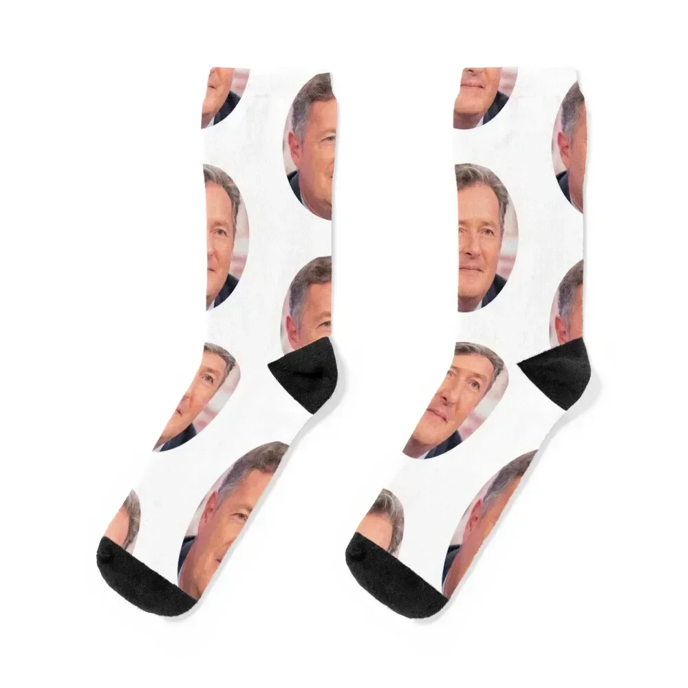 

Piers Morgan Socks happy warm winter sport New year's Socks Female Men's