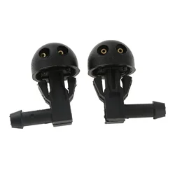 2Pcs Car Front Windshield Wiper Washer Jet Nozzle 6438AV for PEUGEOT 206 Reference Number 6438E6 6438J2 Car Accessories