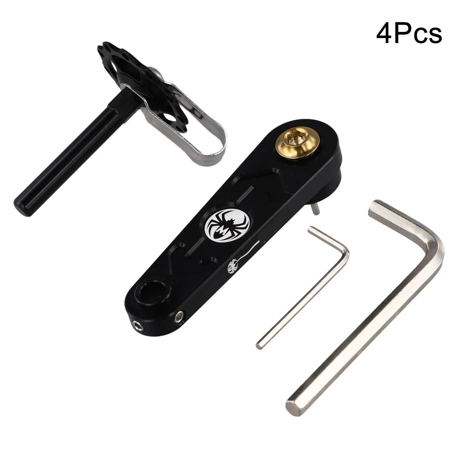 

Аксессуар для пресса для цепи из алюминиевого сплава Направляющая из алюминиевого сплава 98,3x65,7x26,6 мм Направляющая для велосипедной цепи Анодированная отделка Гравированный логотип