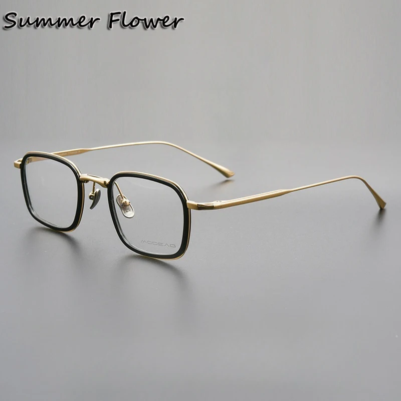 

Acetate Titanium Gafas Slim Presbyopia Optical Frame Women Fashion Spectacle Male Student Eyewear Man Eyeglass for High Recipe