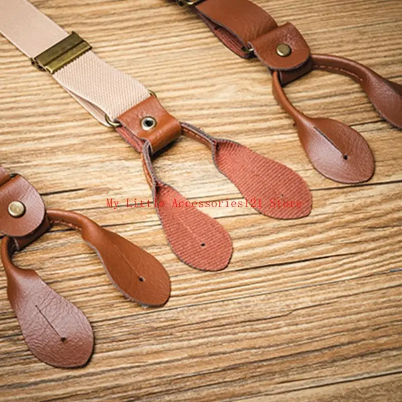 エレガントなクラシックチェーンサスペンダーは、カーニバルパーティーのための衣装スタイルをアップグレードしました