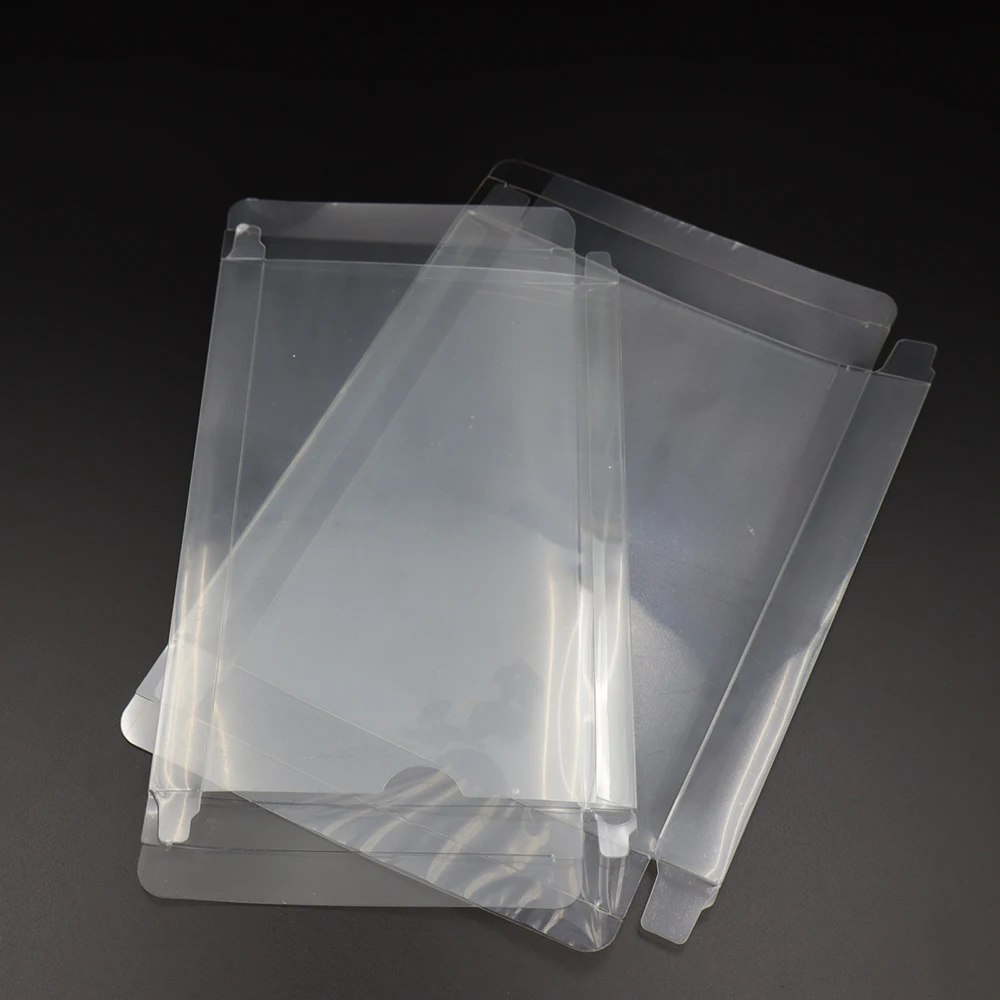 10 قطعة صندوق خرطوشة اللعبة الشفافة ألعاب البلاستيك PET حامي ل N64 NES SNES GB GBA GBC NGPC التبديل ل PS1/PS2/PS3/PS4/5