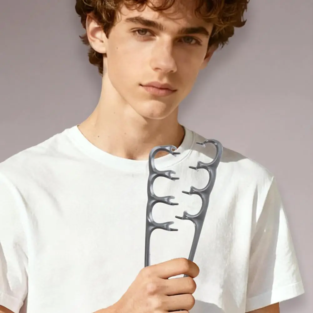 Fluffy Texture Styling Comb Volumizing Wide-Tooth Hair Styling Comb Tools Natural Curling Perm Tool Fluffy Bangs Clips